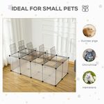 PawHut cusca modulara pentru hamsteri, 140x70x45cm fotografia produsului View 6 S