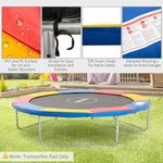 HomCom, protectie margine trambulina, &Oslash;305 cm, multicolora fotografia produsului View 5 S
