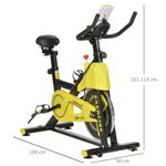 HomCom bicicleta pentru antrenament 50x100x101-113 cm fotografia produsului View 2 S