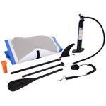 Homcom placa gonflabila stand up paddle 325x80x15cm fotografia produsului