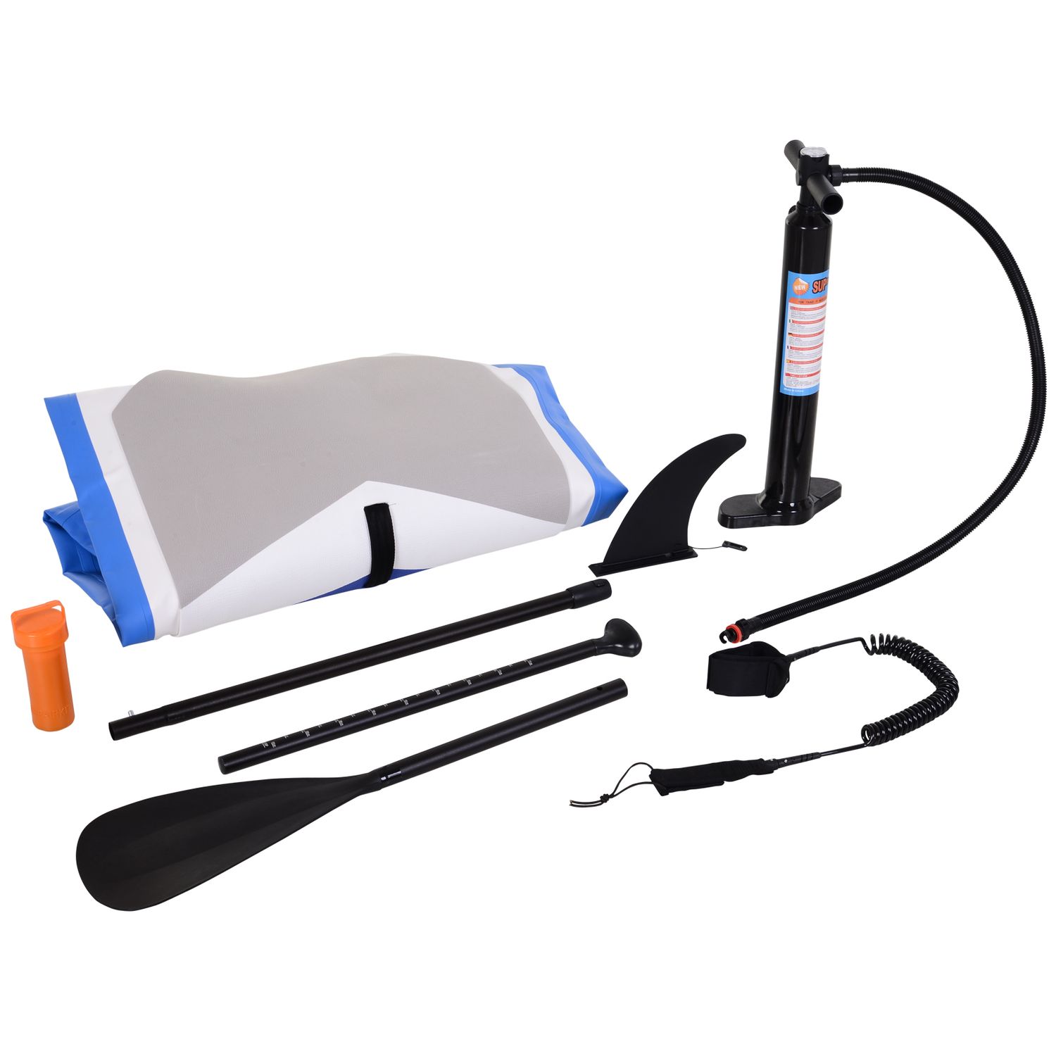 Homcom placa gonflabila stand up paddle 325x80x15cm fotografia produsului