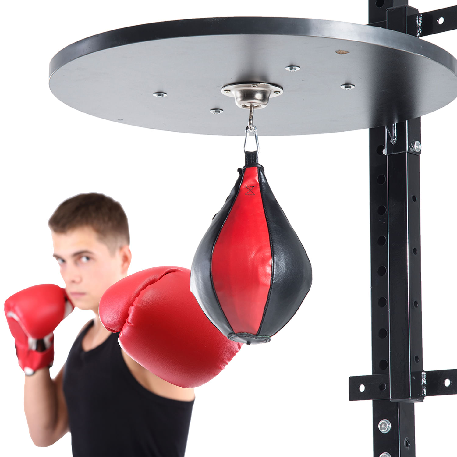 Homcom Platforma Box cu Speed Ball de 21 cm, Punchball pentru Antrenament fotografia produsului