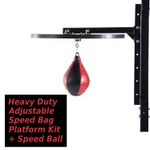 Homcom Platforma Box cu Speed Ball de 21 cm, Punchball pentru Antrenament fotografia produsului View 2 S