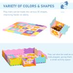 HomCom covor tip puzzle, 2 in 1, cu 25 piese, acopera 120 cm fotografia produsului View 4 S
