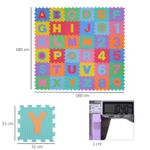 HomCom covor puzzle pentru copii, 36 piese, multicolor fotografia produsului View 2 S