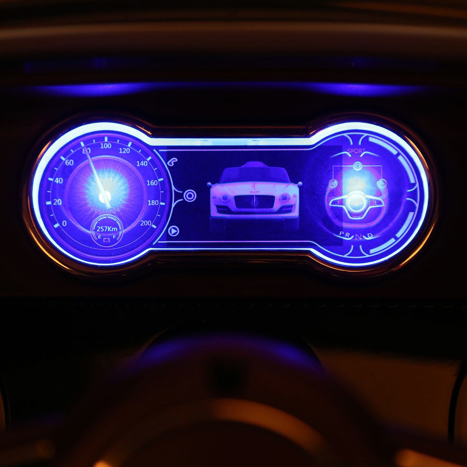 HOMCOM Masina Electrica Copii Bentley Conducere manuala si Telecomanda fotografia produsului View 7 L