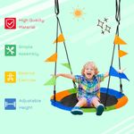 Outsunny leagan rotund, pentru copii +3 ani, multicolor fotografia produsului View 3 S