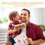 Outsunny hamac pentru copii, portabil, 75x55x140 cm verde fotografia produsului View 6 S