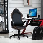 Vinsetto Scaun Gaming Reglabil pe Inaltime si Balansoar, Pivotant 360&deg; fotografia produsului