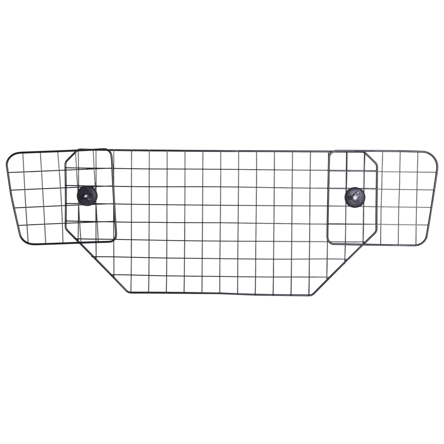 Pawhut bariera protectie auto, caini 89-122x41cm, neagra fotografia produsului View 3 L