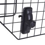 Pawhut bariera protectie auto, caini 89-122x41cm, neagra fotografia produsului View 8 S