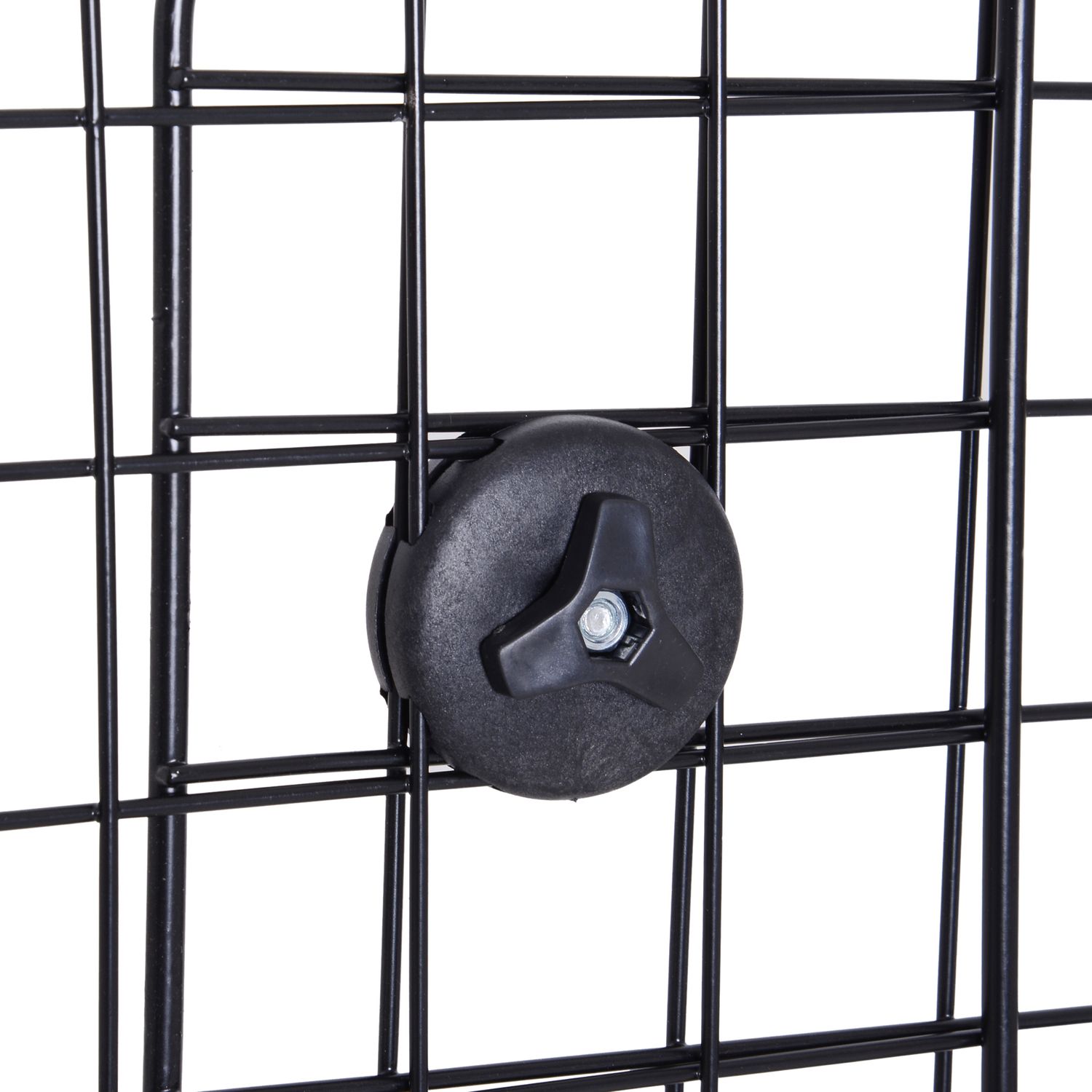 Pawhut bariera protectie auto, caini 89-122x41cm, neagra fotografia produsului View 6 L