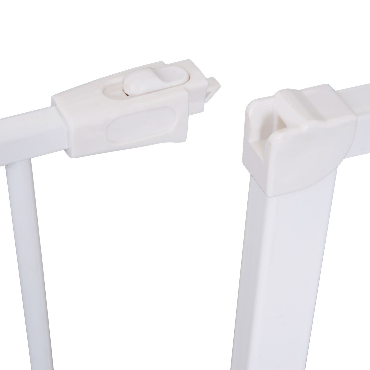 PawHut gard protectie caini, extensibil, 76-107cm, alb fotografia produsului View 7 L