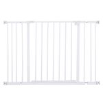 PawHut gard protectie caini, extensibil, 76-107cm, alb fotografia produsului View 4 S