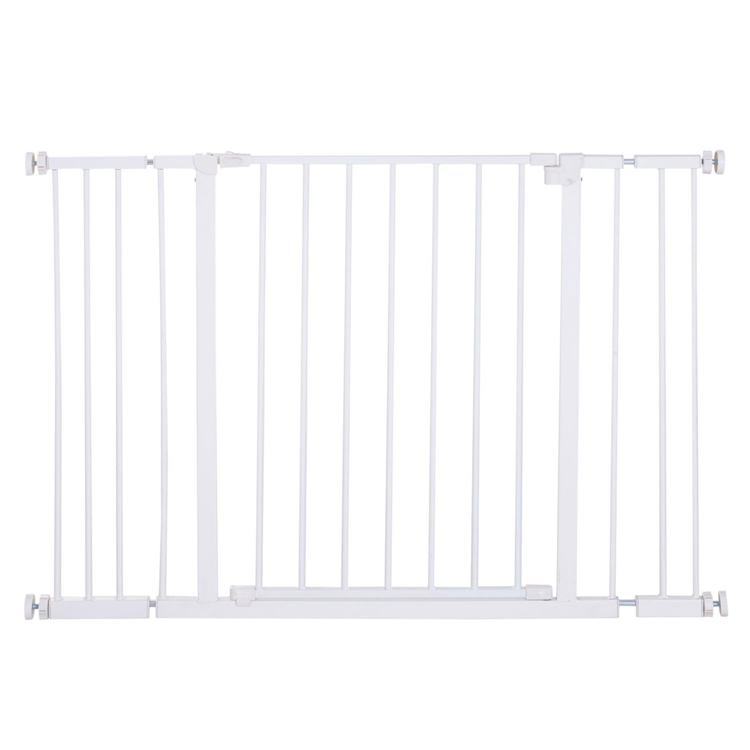 PawHut gard protectie caini, extensibil, 76-107cm, alb fotografia produsului View 4 L