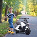 HomCom motocicleta electrica pentru copii 6V, alba fotografia produsului