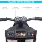 HomCom motocicleta electrica pentru copii 6V, alba fotografia produsului View 6 S