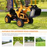 HomCom excavator electric pentru copii, 2.5KM/h fotografia produsului View 4 S