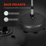 HomCom sac de box, 45x45x133-151cm, auriu fotografia produsului View 4 S