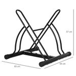 HomCom suport biciclete pentru interior/exterior, 60x54x57 cm fotografia produsului View 2 S