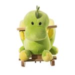 HomCom, balansoar dragon copii 60x33x45cm, verde si galben fotografia produsului View 7 S