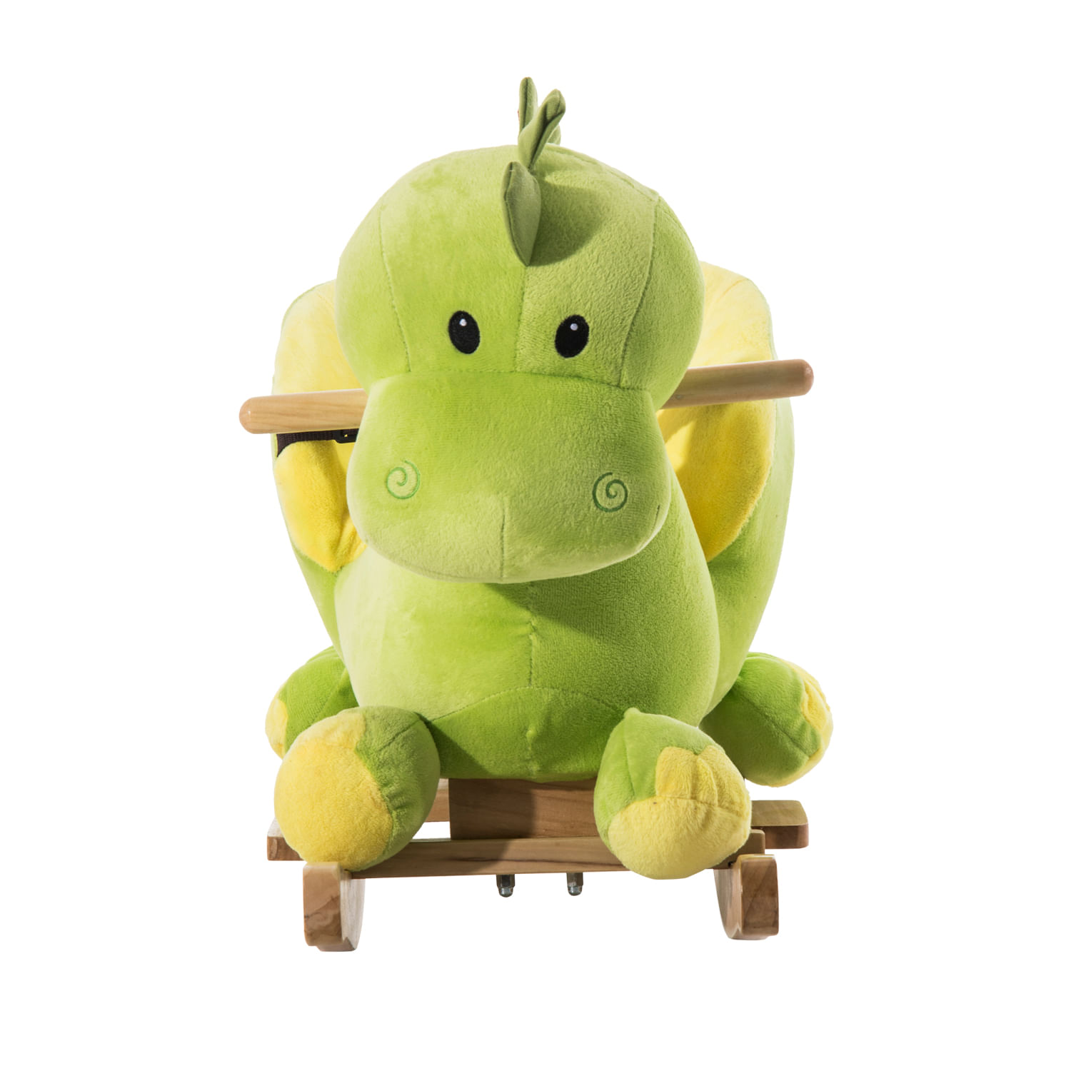 HomCom, balansoar dragon copii 60x33x45cm, verde si galben fotografia produsului View 7 L