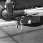 HOMCOM Remorca pentru bicicleta pentru copii 2 in 1, Rosu fotografia produsului View 8 S