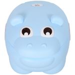 HomCom olita copii, design hipopotam plastic, 40x30x23cm fotografia produsului View 6 S