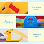 HomCom balansoar copii, 150x32x60cm, multicolor fotografia produsului View 3 S