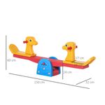 HomCom balansoar copii, 150x32x60cm, multicolor fotografia produsului View 2 S