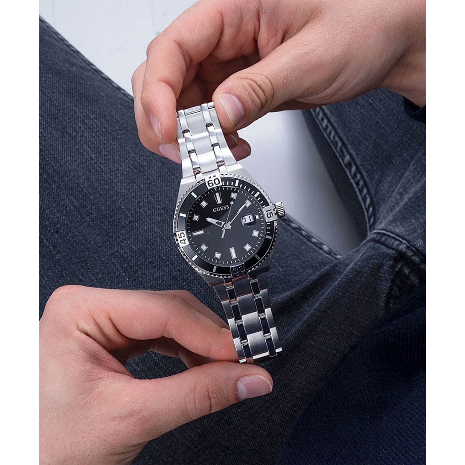 Ceas Barbati, GUESS, Premier GW0330G1 fotografia produsului View 6 L