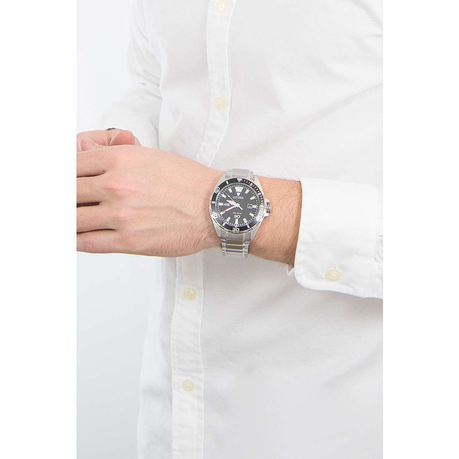 Ceas Barbati, CITIZEN, Eco-Drive MARINE BM7458-80E fotografia produsului View 2 L