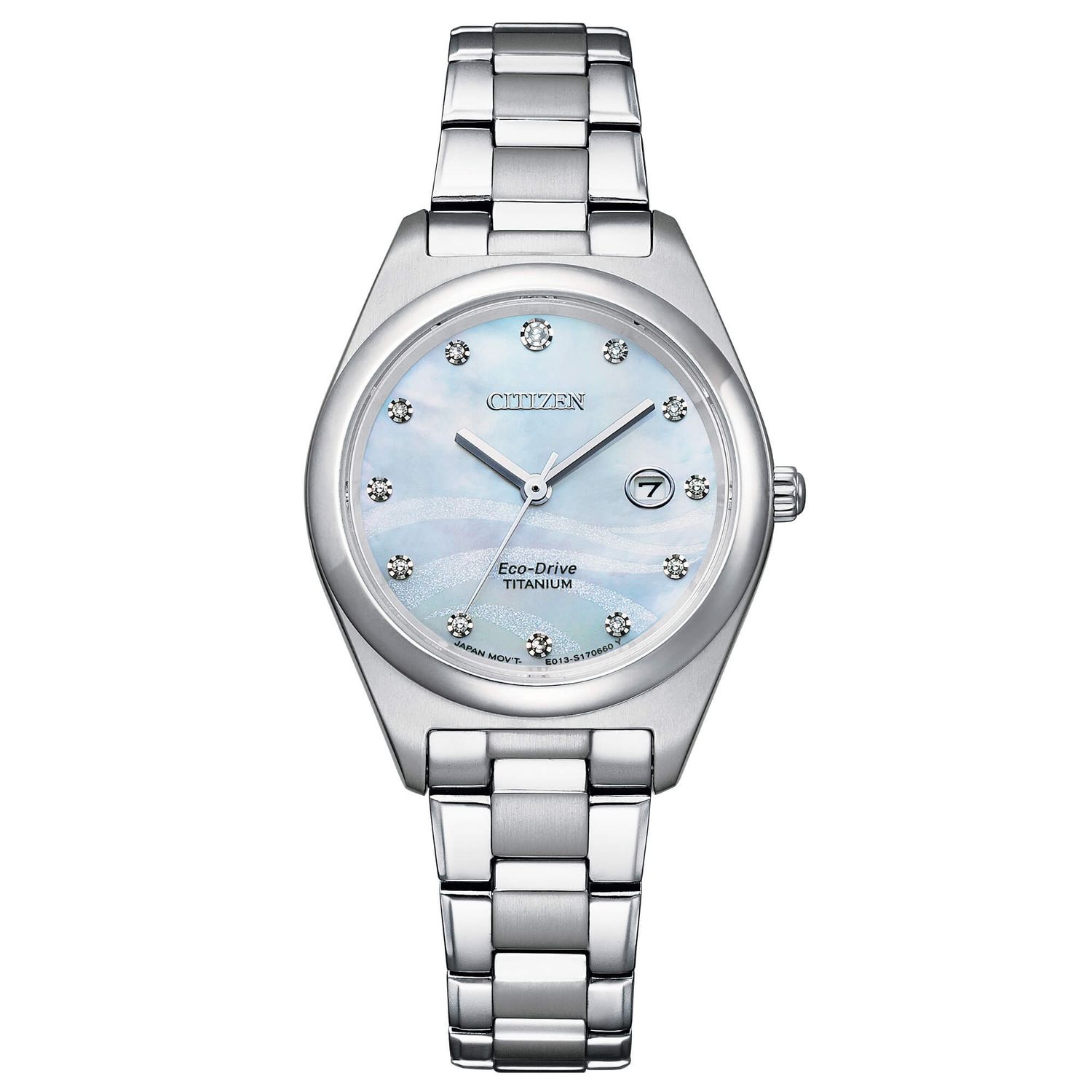 Ceas Dama, CITIZEN LADY SUPER TITANIO EW2600-83D fotografia produsului
