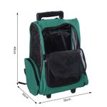 PawHut Trolley Rucsac pentru Animale de Companie Verde fotografia produsului View 2 S
