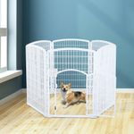 PawHut Tarc pentru Animale 6 Panouri 65 x 95 cm Plastic Rezistent fotografia produsului