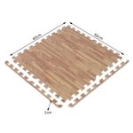 HomCom covor puzzle, spuma EVA, 16 piese, 60x60cm fotografia produsului View 2 S