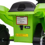 HOMCOM Quad Electric pentru Copii Baterie 6V Faruri Functionale si Pedale Verde fotografia produsului View 7 S