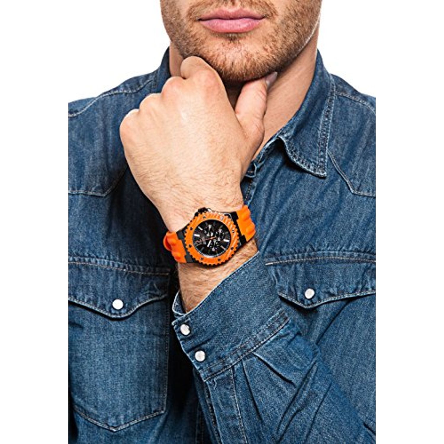 Ceas Barbati, GUESS, Chase W11619G4 fotografia produsului View 4 L