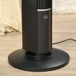 HOMCOM Ventilator Coloana cu 3 Viteze si 4 Moduri Negru fotografia produsului View 8 S