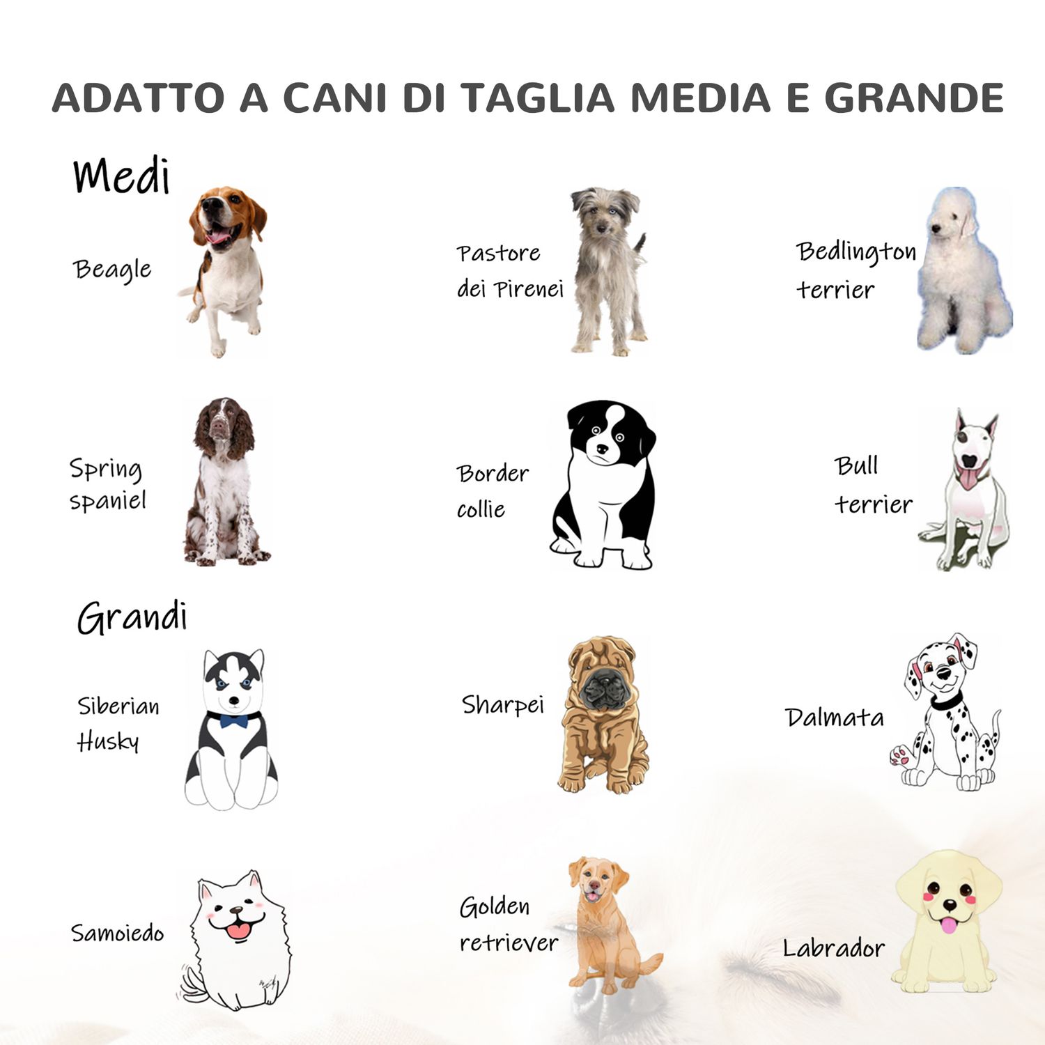 PawHut cusca pentru caini, 127x112x109cm, gri fotografia produsului View 3 L