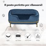 PawHut canapea pentru animale de companie, 63,5x43x24,5cm fotografia produsului View 4 S