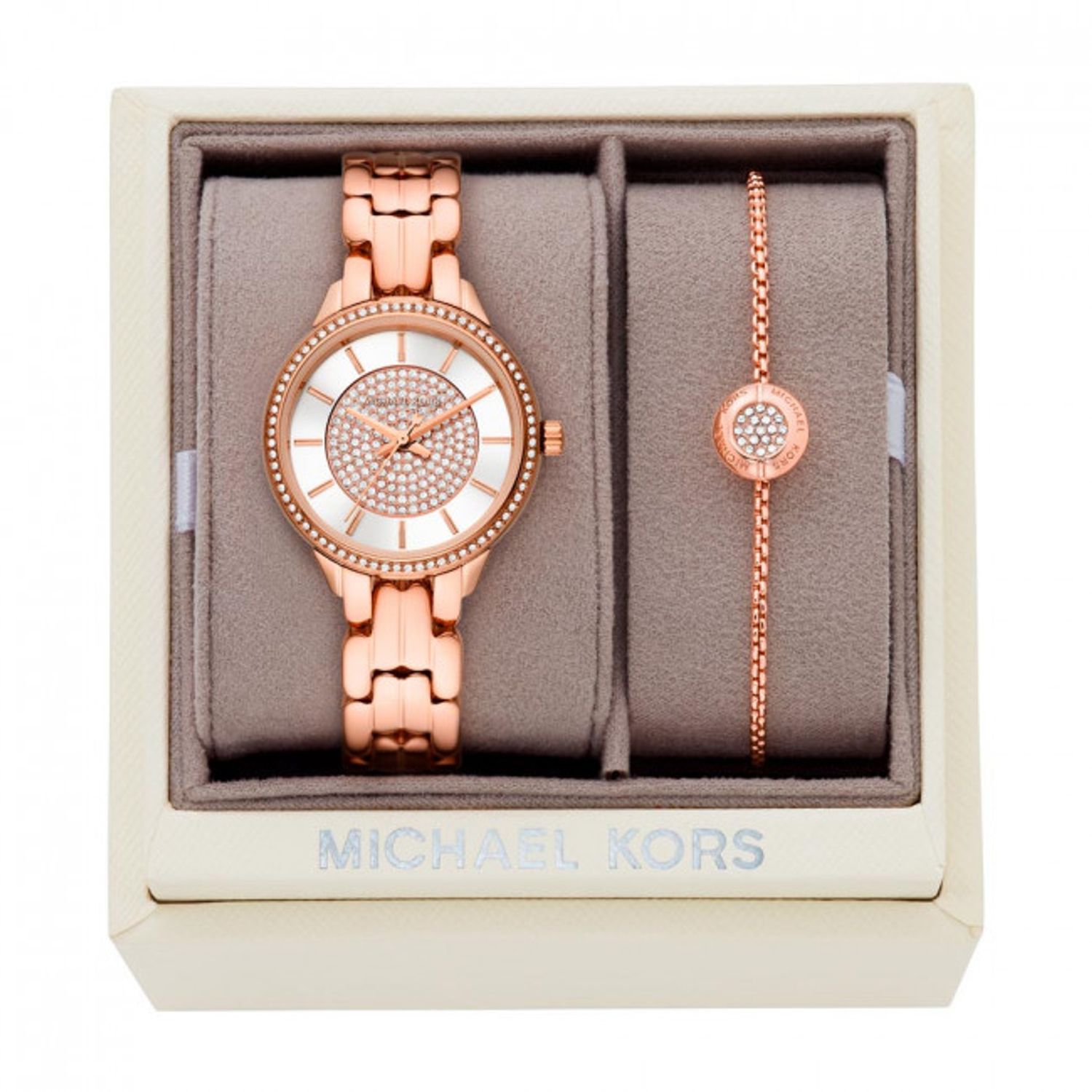 Ceas Dama, Michael Kors, Allie MK1039, Set cu Bratara fotografia produsului View 11 L