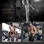 HomCom gantera kettlebell 12 kg,27x21x31cm negru fotografia produsului View 6 S