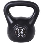 HomCom gantera kettlebell 12 kg,27x21x31cm negru fotografia produsului View 2 S