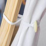 HOMCOM Cort Indian pentru Copii 3-6 Ani cu Usa si Fereastra din Lemn si Poliester, 130x111x136cm, Gri si Alb fotografia produsului View 8 S