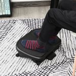 HomCom platforma taburet pentru birou,10-16.5cm, neagra fotografia produsului View 8 S