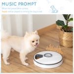 PawHut distribuitor automat alimente animale, afisaj LED fotografia produsului View 6 S