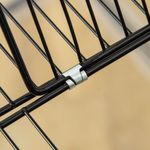 PawHut cusca metalica modulara, 140x70x45cm, neagra fotografia produsului View 5 S