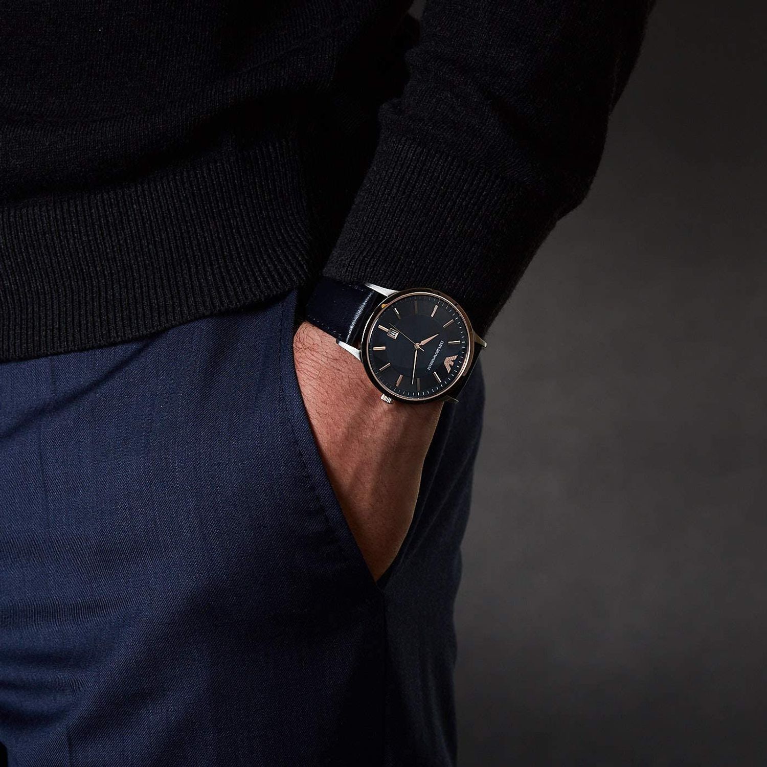 Ceas Barbati, EMPORIO ARMANI, Classic AR11188 fotografia produsului View 4 L