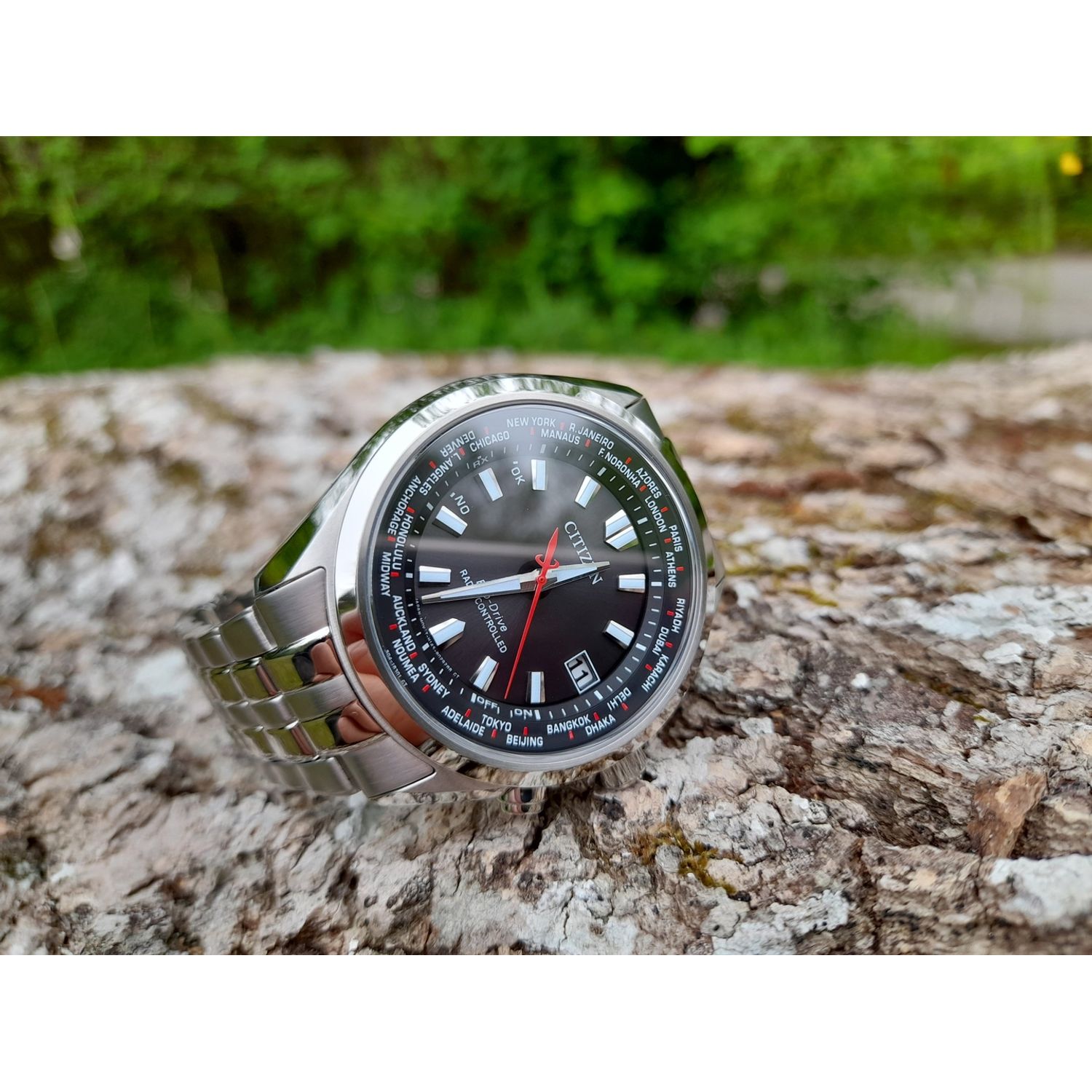 Ceas Barbati, Citizen, Eco-Drive Radio Controlled CB0220-85E fotografia produsului View 2 L